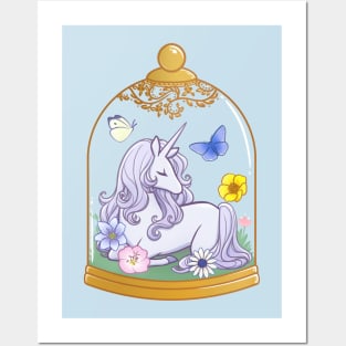 Unicorn In Captivity Posters and Art